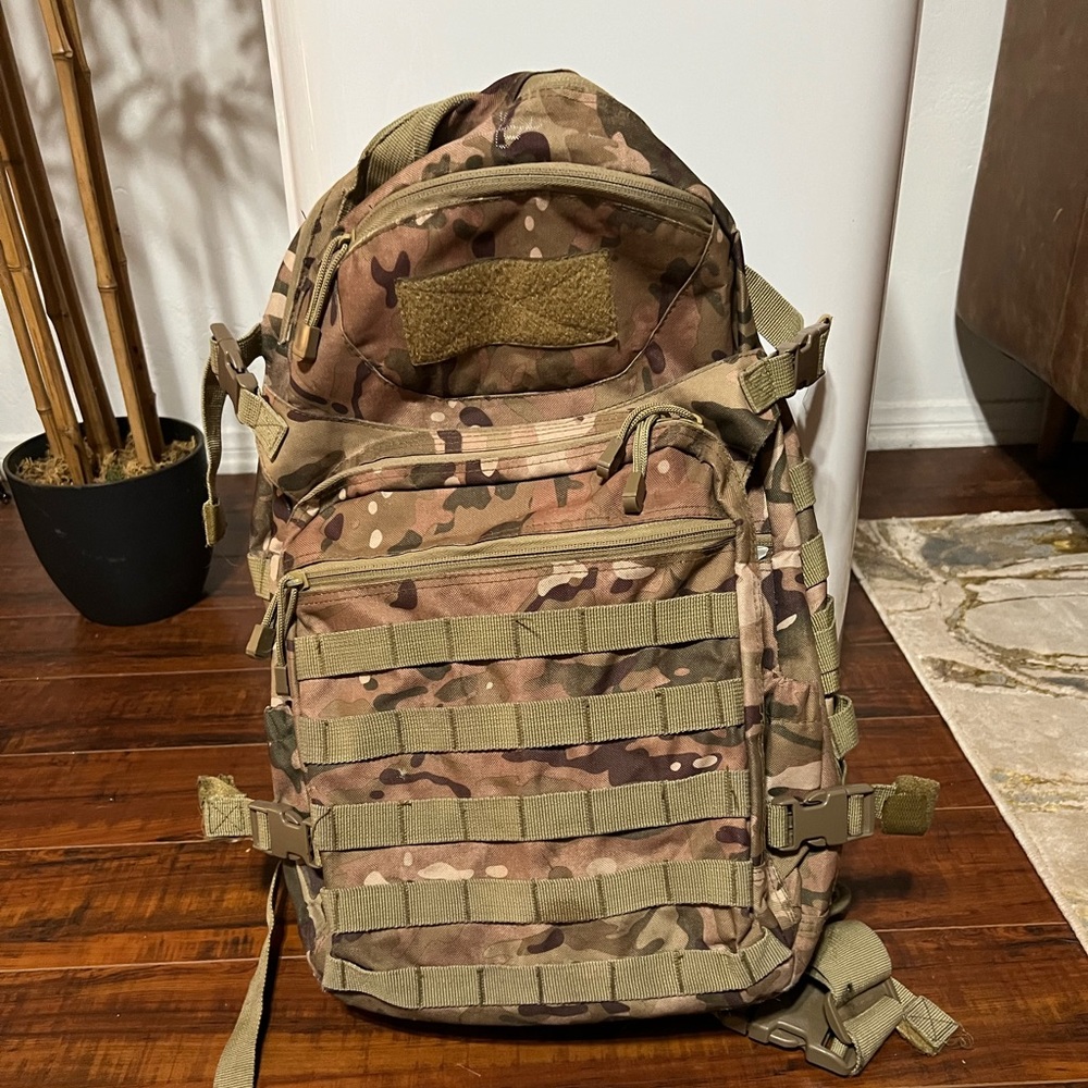 Large Tactical Backpack Used